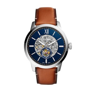 Fossil Men's Townsman Automatic Leather Watch 