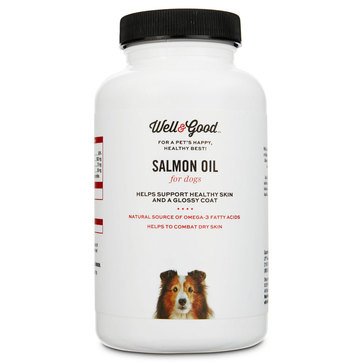 Well & Good by Petco 120-Count Salmon Oil Capsules for Dogs