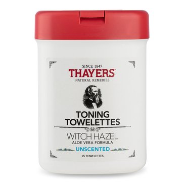 Thayers Unscented Toning Towelettes