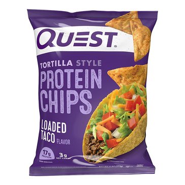 Quest Protein Chip Tortilla Style Loaded Taco