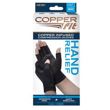 As Seen On TV Copper Fit L/XL Hand Relief Gloves