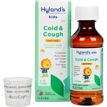 Hylands 4 Kids Cold n Cough, Grape