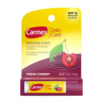 Carmex Daily Care Cherry Flavor with SPF15 Card Stk