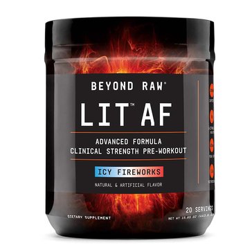 Beyond Raw LIT AF Icy Fireworks, 20 Servings