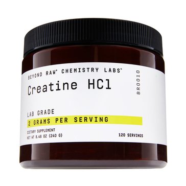 Beyond Raw Chemistry Labs Creatine HCl, 120-Servings