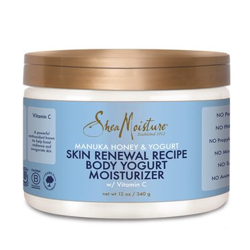 SheaMoisture Manuka Honey Yogurt Body Yogurt Skin Renewal Moisturizer 12oz