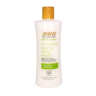 Raw Sugar Moisture Loving Avocado Pear Body Wash 25oz