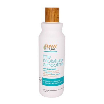 Raw Sugar The Moisture Smoothie Coconut Agave Sweet Almond Milk Conditioner 18oz