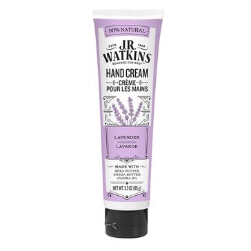 J.R. Watkins Lavender Hand Cream 3.3 oz