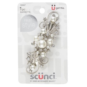 Scunci Real Style Pearl Barrette