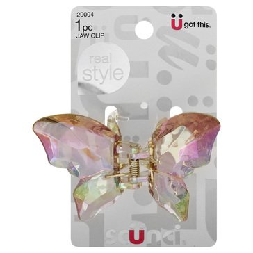 Scunci Acrylic Butterfly Jaw Clip