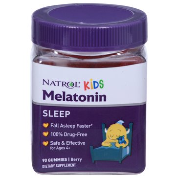 Natrol Kids Melatonin Berry 1Mg Gummy, 90-count