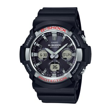 Casio Men's Black Dial/Black Resin Strap Watch, 52.5mm