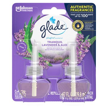 Glade Piso Refill Lavender And Aloe 2ct .67oz