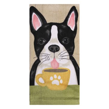 Harbor Home Boston Terrier Kitchen Towel