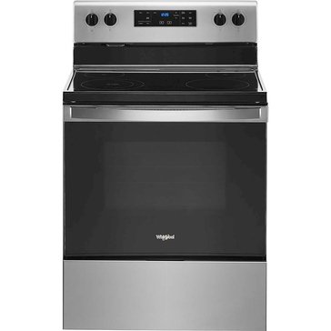 Whirlpool 5.3 cu. ft. Freestanding Electric Range with Frozen Bake Technology WFE515S0JS