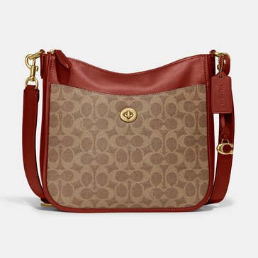 Coach Coated Canvas Signature Chaise Crossbody