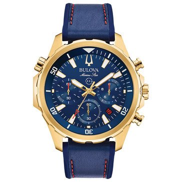 Bulova Men's Marine Star Strap Watch