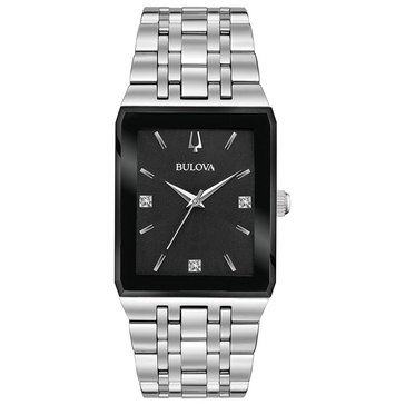 Bulova Men's Quadra Bracelet Watch