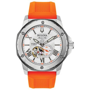 Bulova Men's Silocone Strap Watch