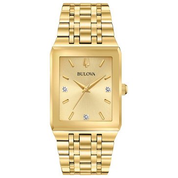 Bulova Men's Tank Bracelet Watch