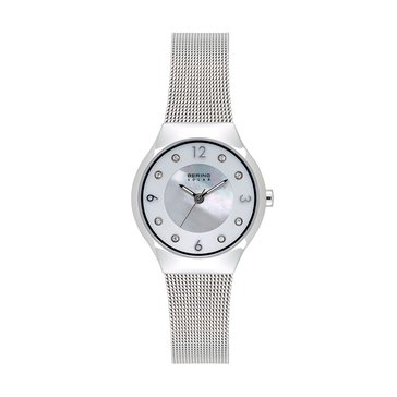 Bering Women's Mesh Strap Solar Watch