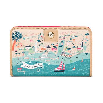 Spartina Gulf Coast Snap Wallet