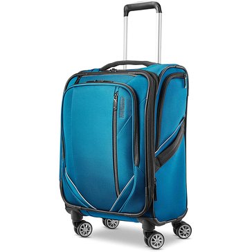 American Tourister Zoom Turbo 20 Inch Softside Spinner Upright