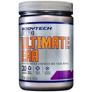 BodyTech Elite Ultimate EAA Grape  Powder, 30-servings  