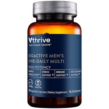 Vthrive Bioactive Men's Once Daily Vegetarian Multi-Vitamin, 30-count
