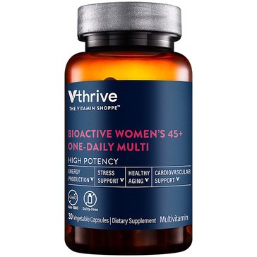 Vthrive Bioactive Women's 45+ Once Daily Vegetarian Multi-Vitamin, 30-count