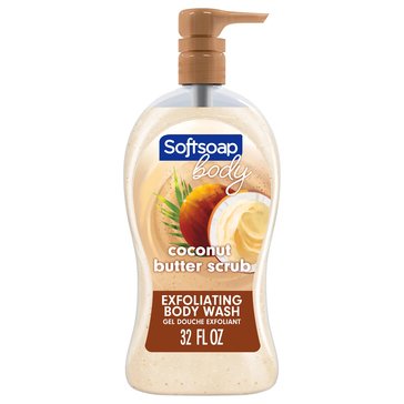 Softsoap Body Wash Coco Butter Scrub 32oz