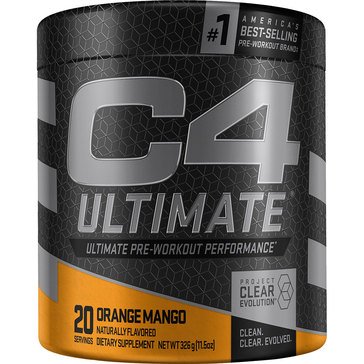 Cellucor C4 Ultimate V2 Orange Mango, 20-Servings