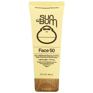 Sun Bum Face Lotion SPF 50, 3oz