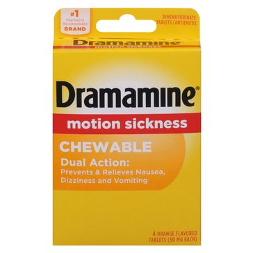 Dramamine Chewable 4ct