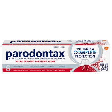 Parodontax Complete Protection Whitening 3.4oz