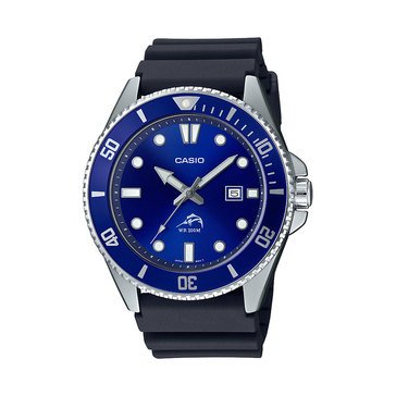 Casio Men's Dive Style Dress Strap Watch