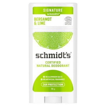 Schmidt's Naturals Deodorant Bergamot and Lime 2.65oz