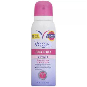 Vagisil Dry Wash Odor Block, 2.6oz