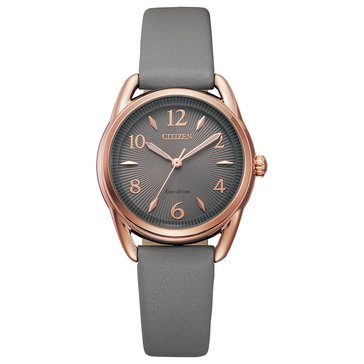 Citizen Drive Eco Drive Women's Leather Strap Watch