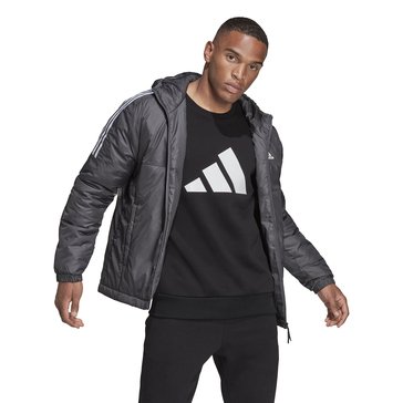 adidas Men's Essential Insulated Hooded Jacket