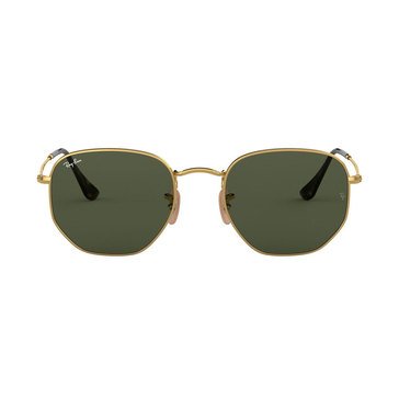 Ray-Ban Unisex Hexagonal Flat Lens Sunglasses