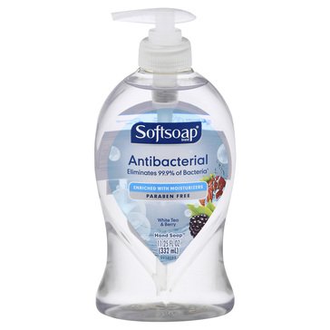 Softsoap Antibacterial White Tea and Berry Liquid Hand Soap 11.25oz