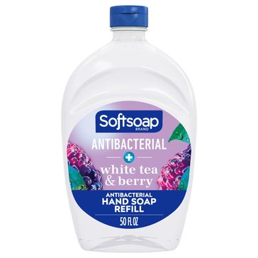 Softsoap Liquid Hand Soap White Tea and Berry Refill 50oz