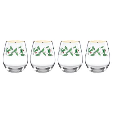 Lenox Holiday Pattern Stemless