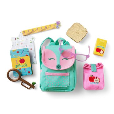 WellieWishers Ready to Learn Backpack and Lunch Set