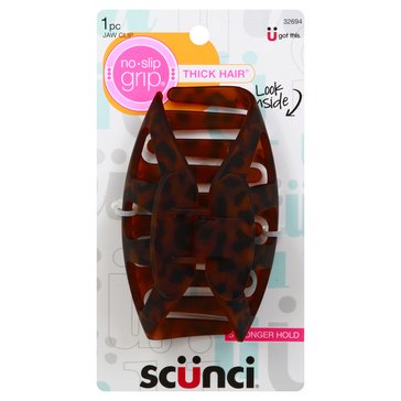 Scunci No Slip Grip Jaw Clips