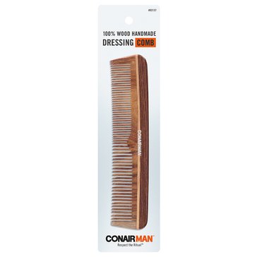 Conair Men's Wood Dressing Comb