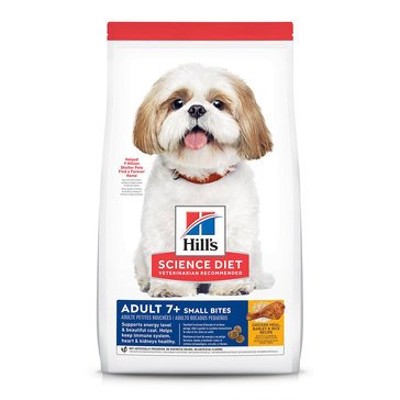 Hill's Science Diet Canine Adult 7+ Small Bites Chicken Dog Food