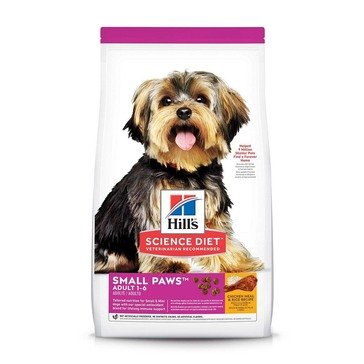 Hill's Science Diet Canine Adult Small Paws Chicken & Rice Dog Food